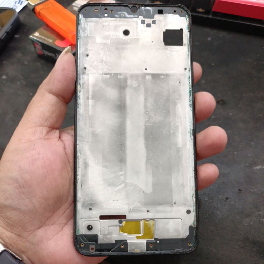 FRAME LCD / TULANG SAMSUNG A30 BEKAS MULUS