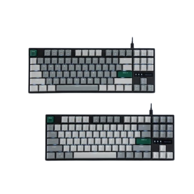 Keyboard Gaming Mechanical Rexus Heroic KX4 TKL RGB LED