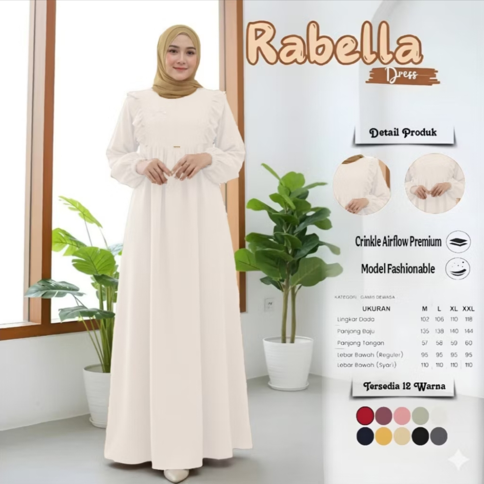 (Model Simpel) Gamis Lebaran Jumbo LD 120 Terbaru dan Kekinian. Gamis Lebaran Jumbo Terbaru 2026