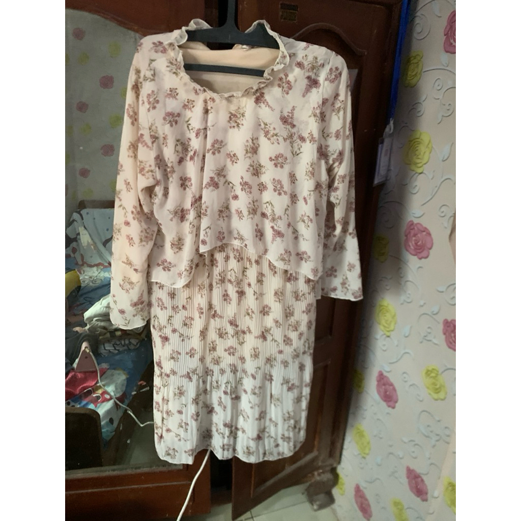 tunik wanita bunga