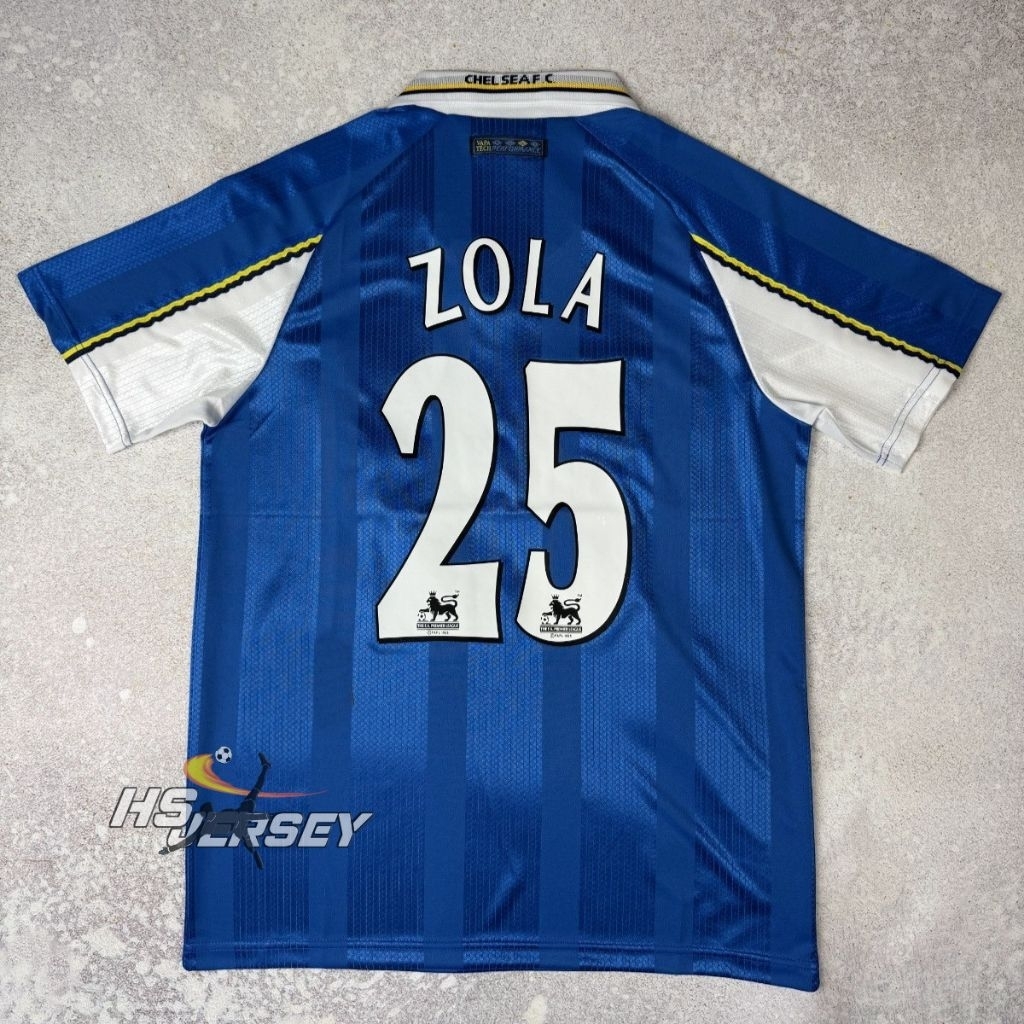 RETRO | CHILSIY HOME 1997-98 [PLUS NAMESET] JERSEYY VINTAGE KEREN