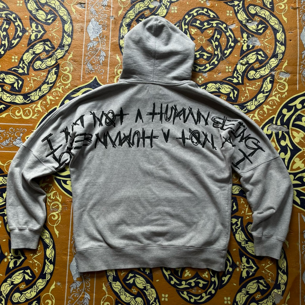 Hoodie “i am not a human being”