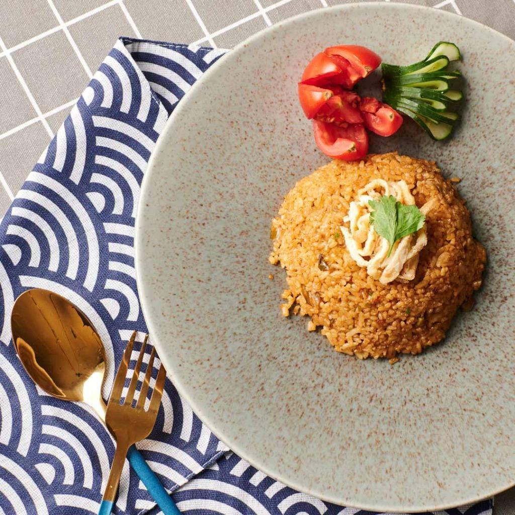 Brewsuniq - Waterfall / Piring Makan Cantik Unik Estetik Minimalis