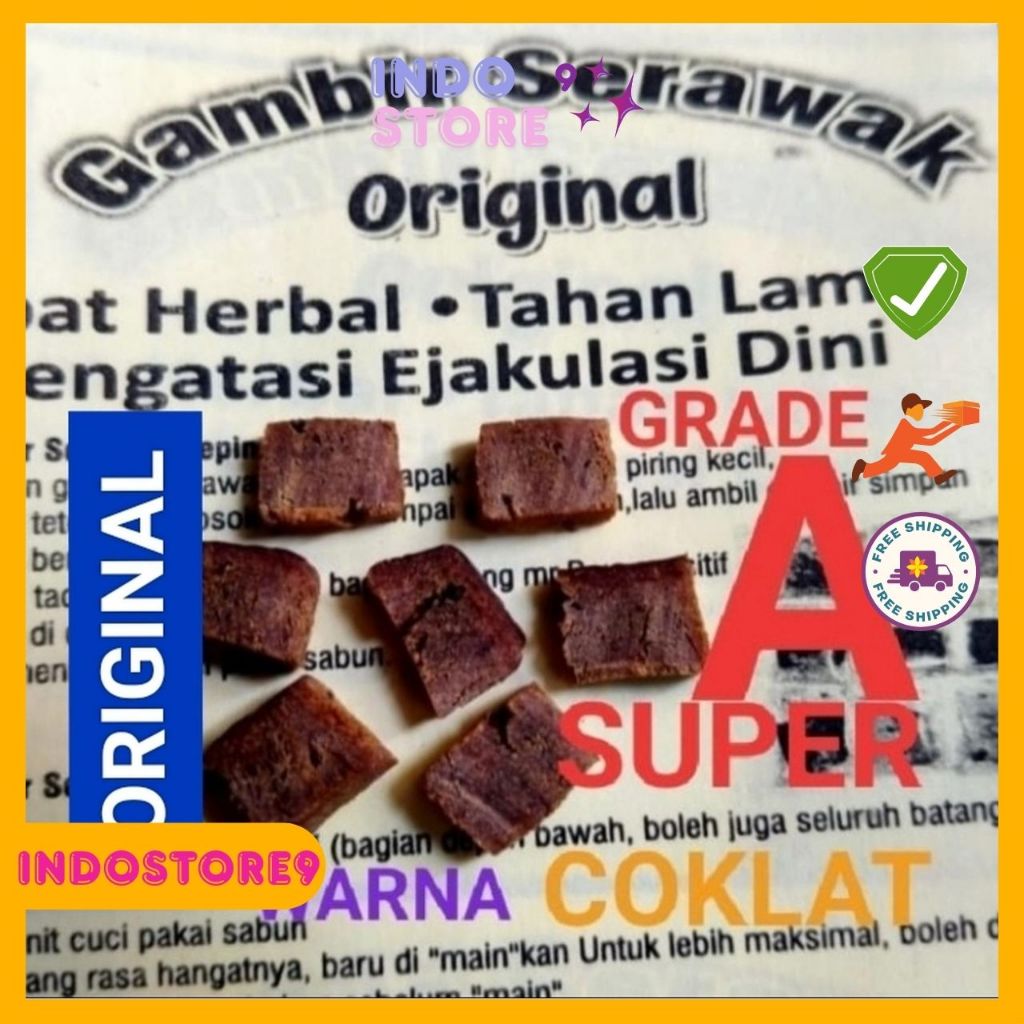 GAMBIR PADAT SERAWAK GRADE A