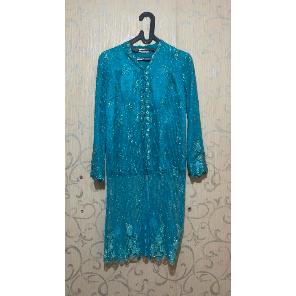 Atasan Kebaya hijau tosca