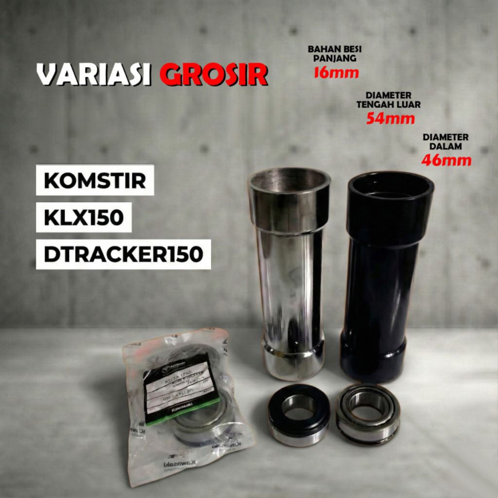 Pipa Rumah Komstir Klx 150 Universal Bebek Gtx Rangka Modif Trail