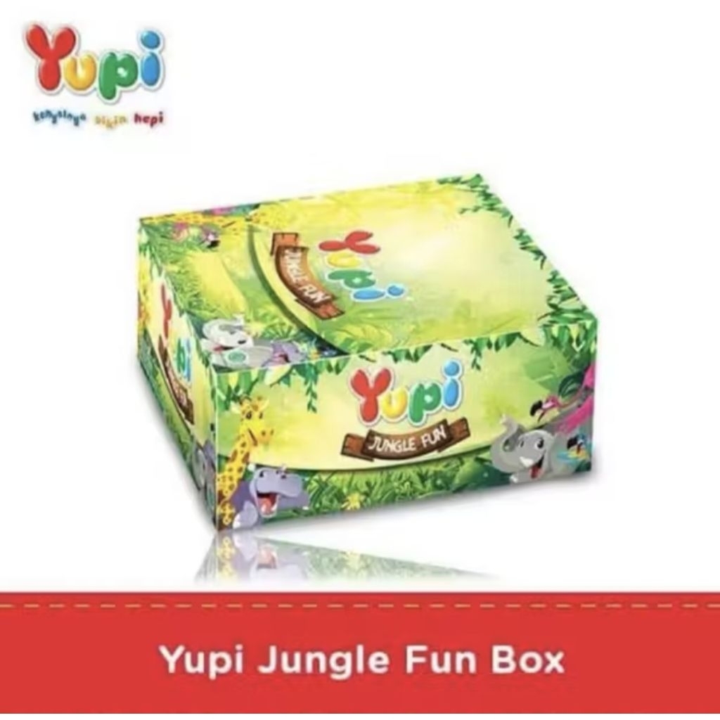YUPI JUNGLE FUN 1 BOX ISI 24 bks