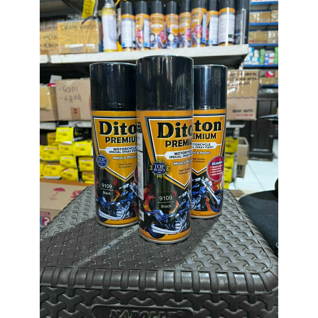 Cat Diton Premium 9109 Black, Cat Diton Premium 9183 Black Semi Doff, Cat Diton Premium 9184 Black D