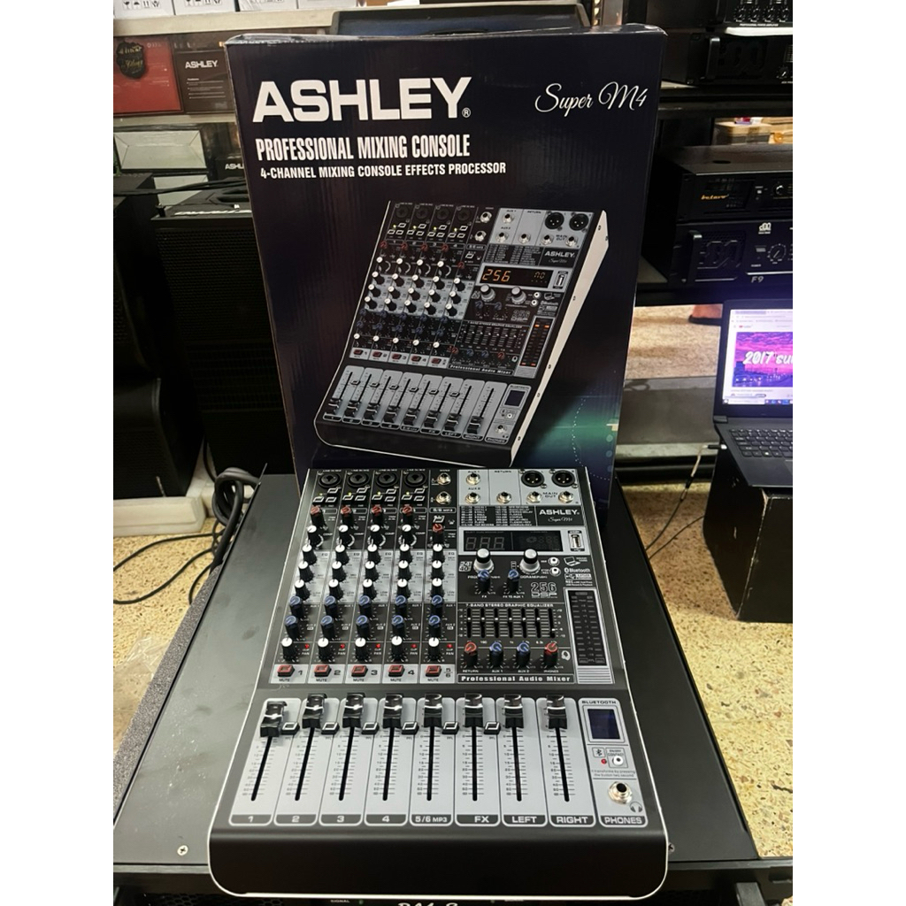 AUDIO MIXER ASHLEY SUPER M4 COMPRESSOR ORIGINAL