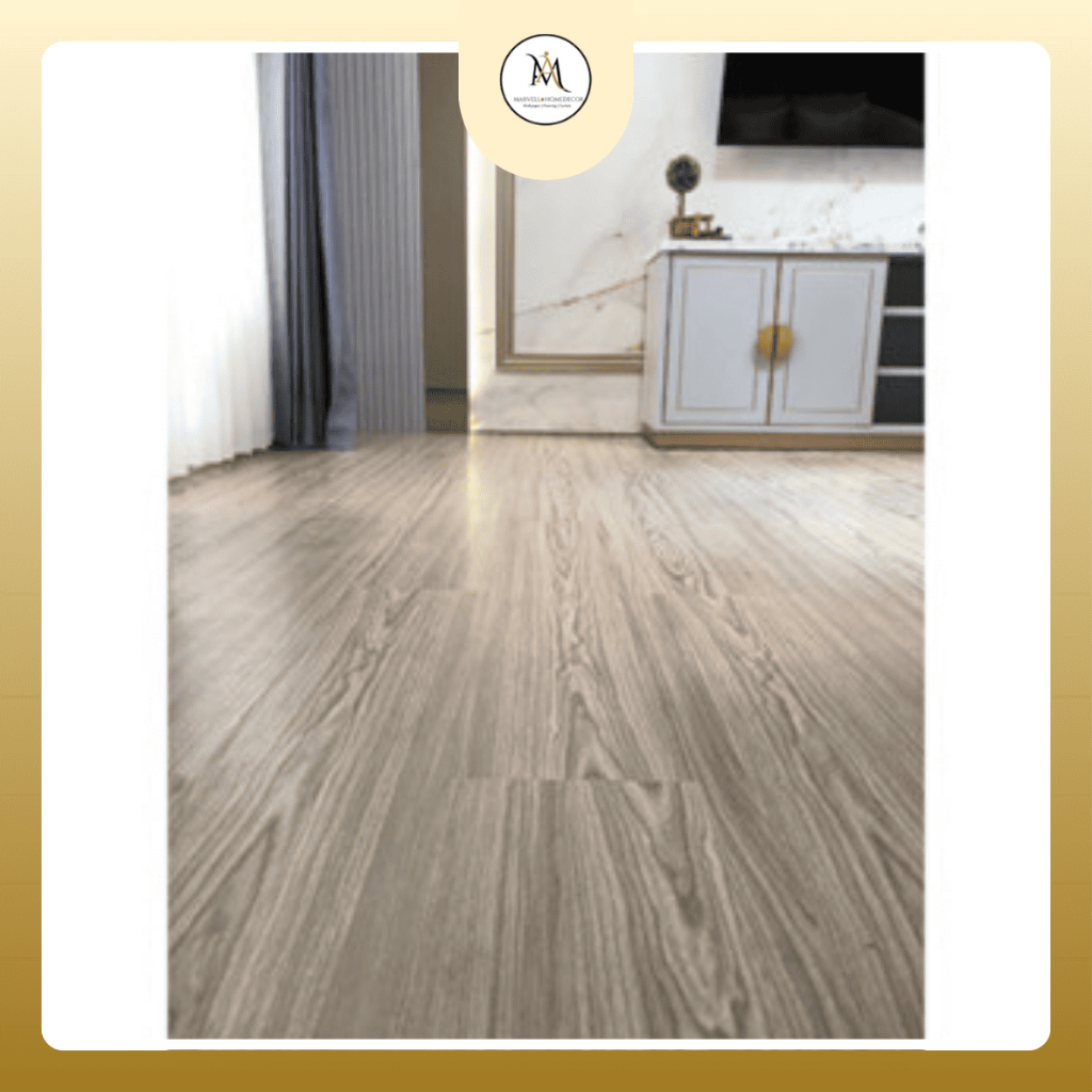 Lantai SPC Floring Lantai Premium vinyl klik 4mm import - APD08 Harga per 1,1 m2