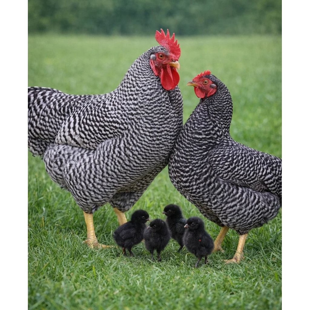 pakan DOC ayam BARRED ROCK SUPER