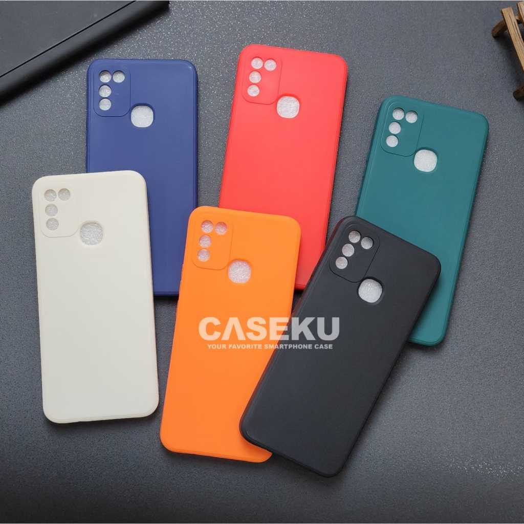 Case Softcase Candy Macaron Square Polos Case Infinix Hot 10 Infinix Hot 10 Play Infinix Hot 11 Play