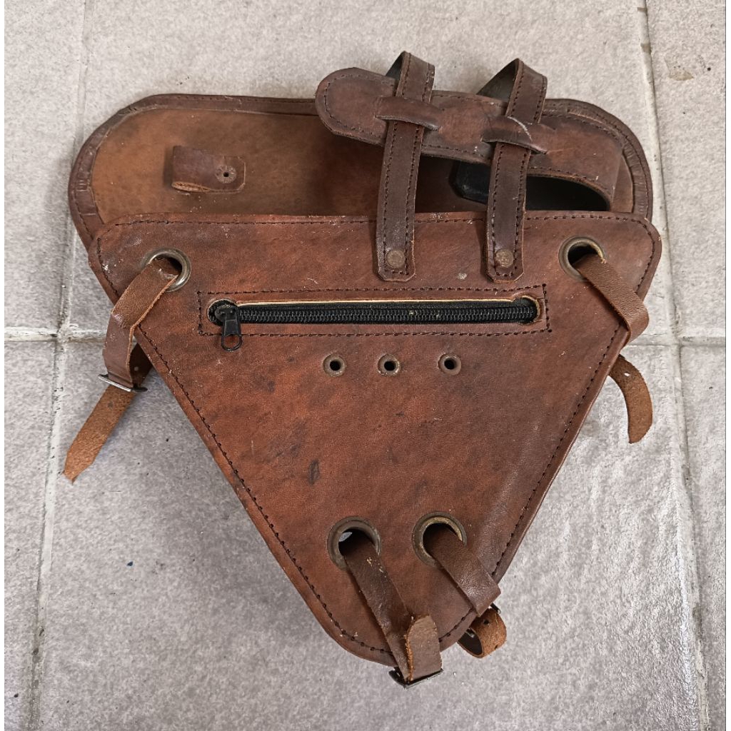 Tas Sepeda Onthel Asli Kulit (BARU)