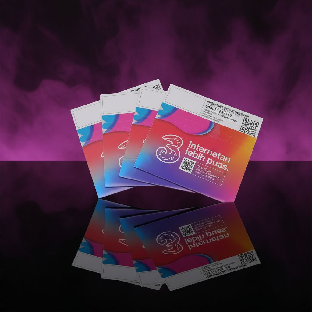 Kartu Perdana Kuota HAPPY 0K, 3GB | Tri PAKET DATA INTERNET