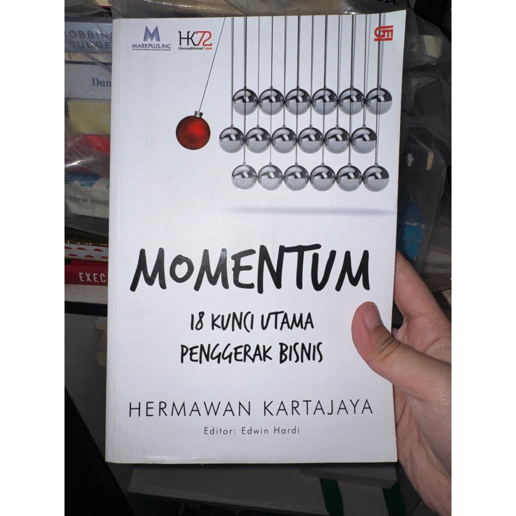 BUKU (preloved ori) MOMENTUM 18 KUNCI UTAMA PENGGERAK BISNIS