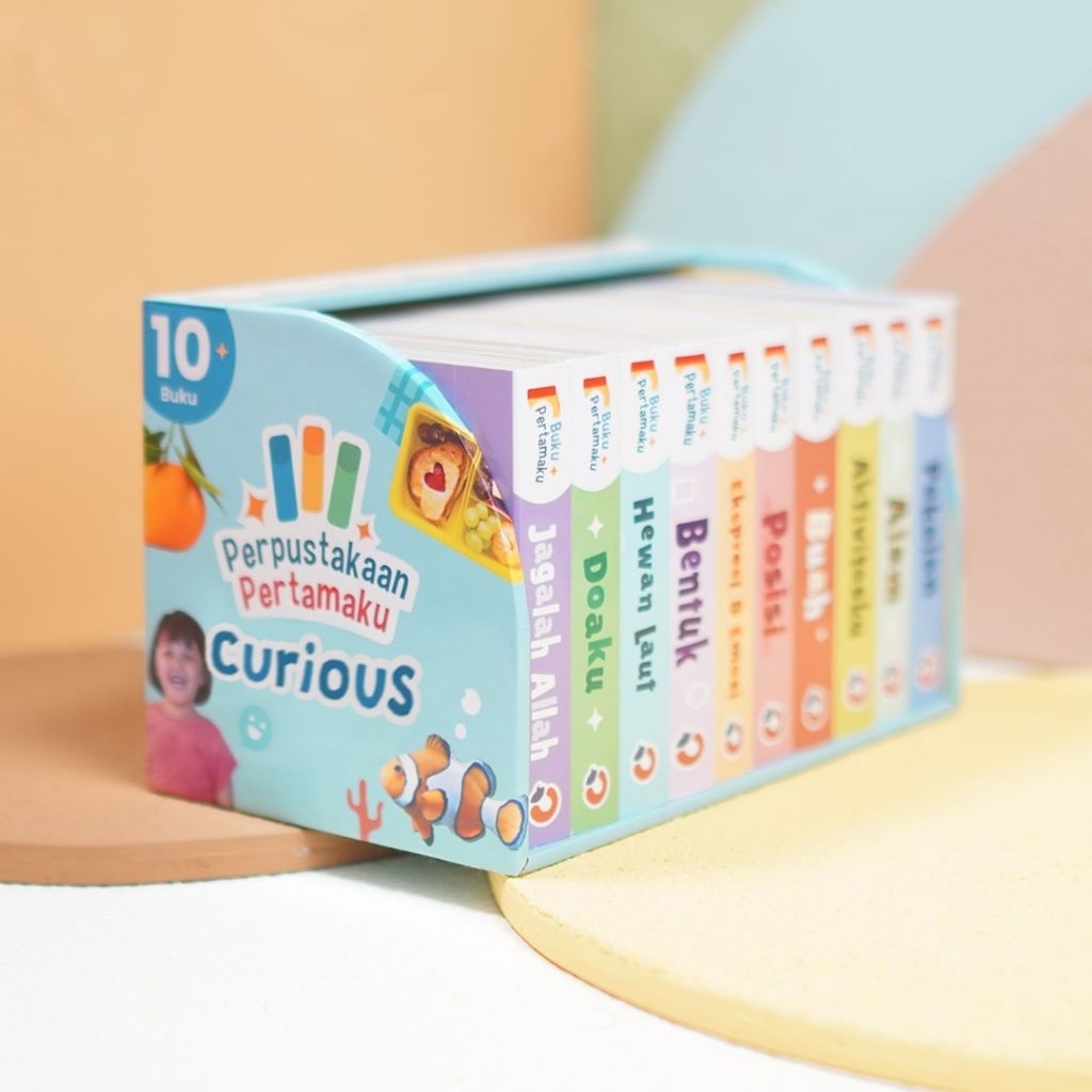 Buku Perpustakaan Pertamaku LANJUTAN Grow The Seed/Buku Belajar Anak/Buku Belajar Bayi/Buku Edukasi 