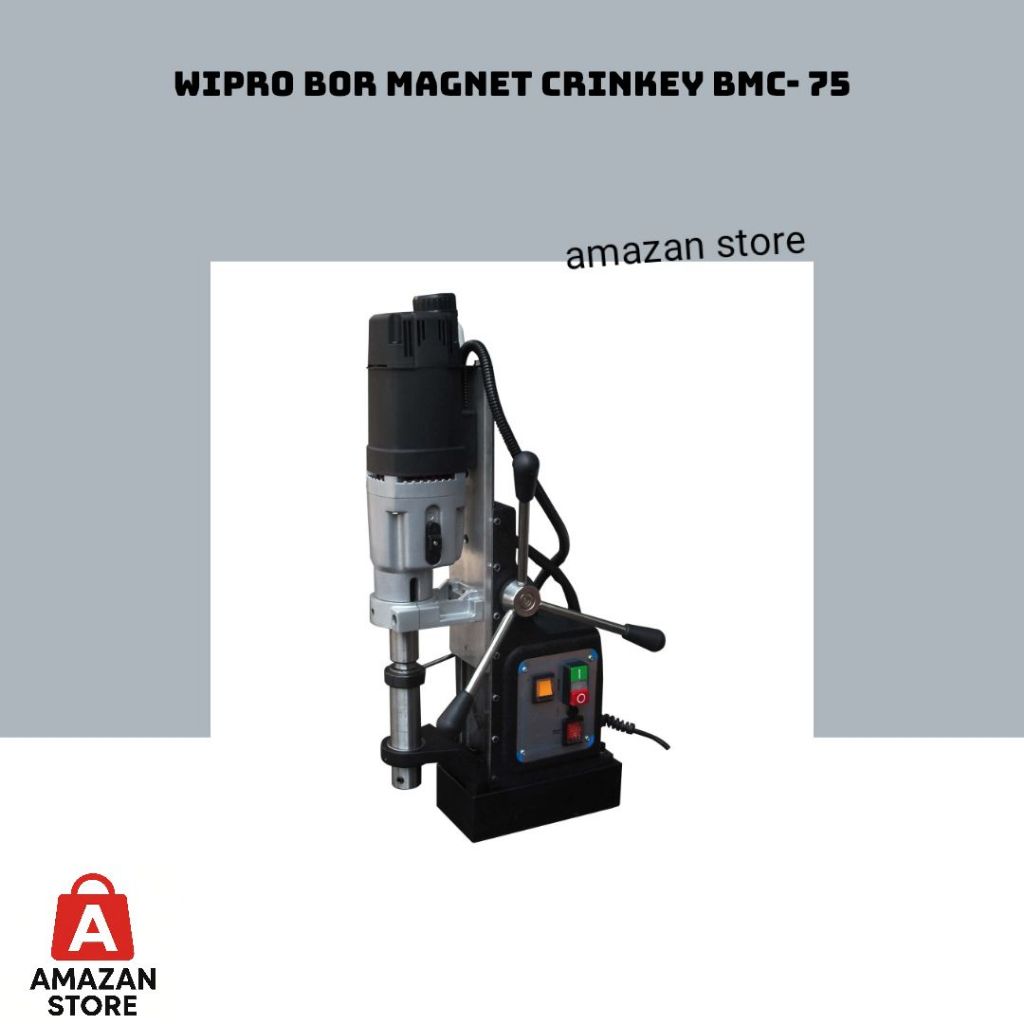 Mesin Bor magnet crinkey BMC 75 WIPRO