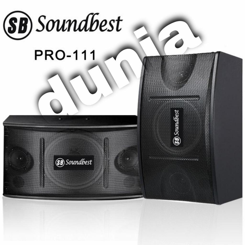 Speaker Pasif Karaoke Soundbest PRO 111 Original Sepasang Speaker Pasif 10 inch Pro111