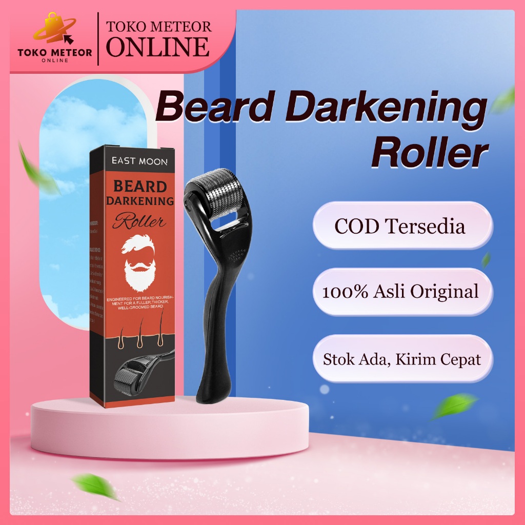 Beard Roller Derma Roller Hair Follicle Stimulator Hair Follicle Stimulator Rambut Rontok Roller Pen