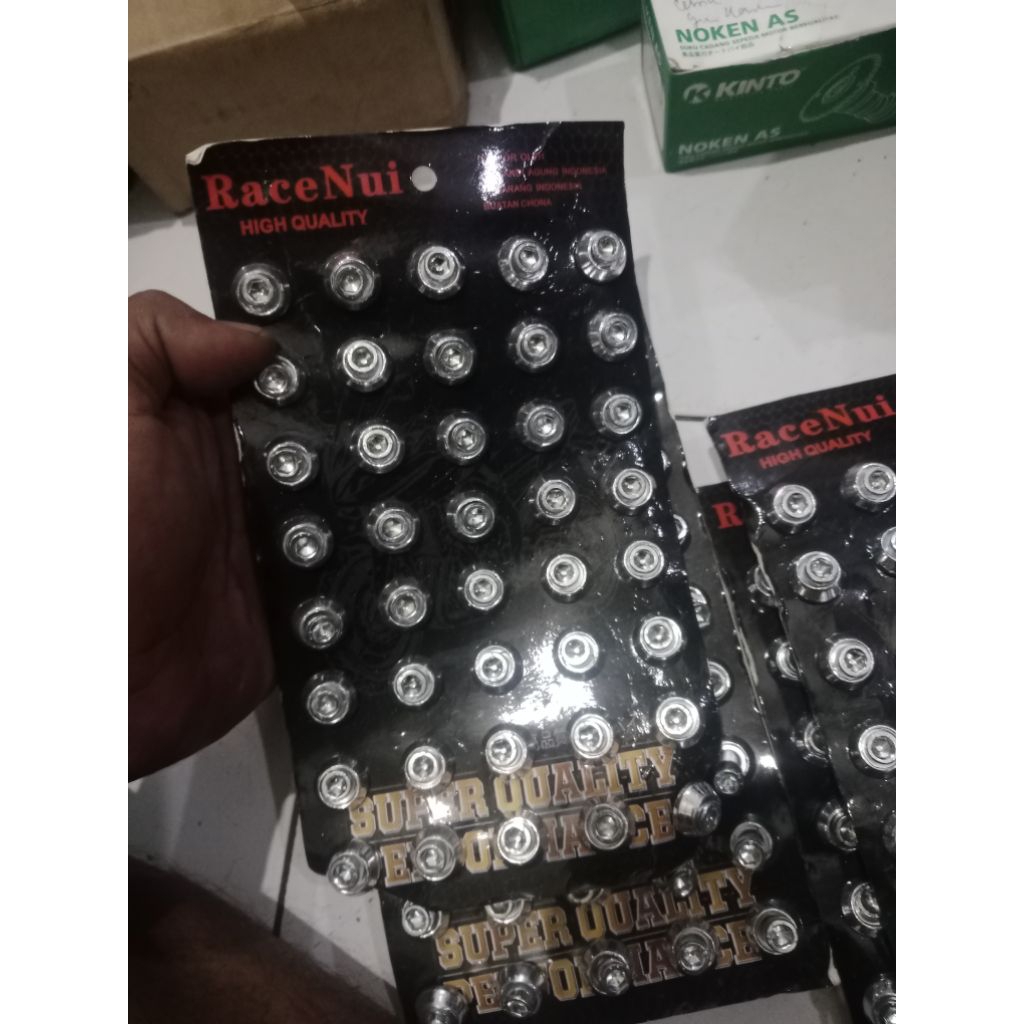 Baut L monel variasi isi 40 premium baut bodi L monel baut 10 isi 40 pcs