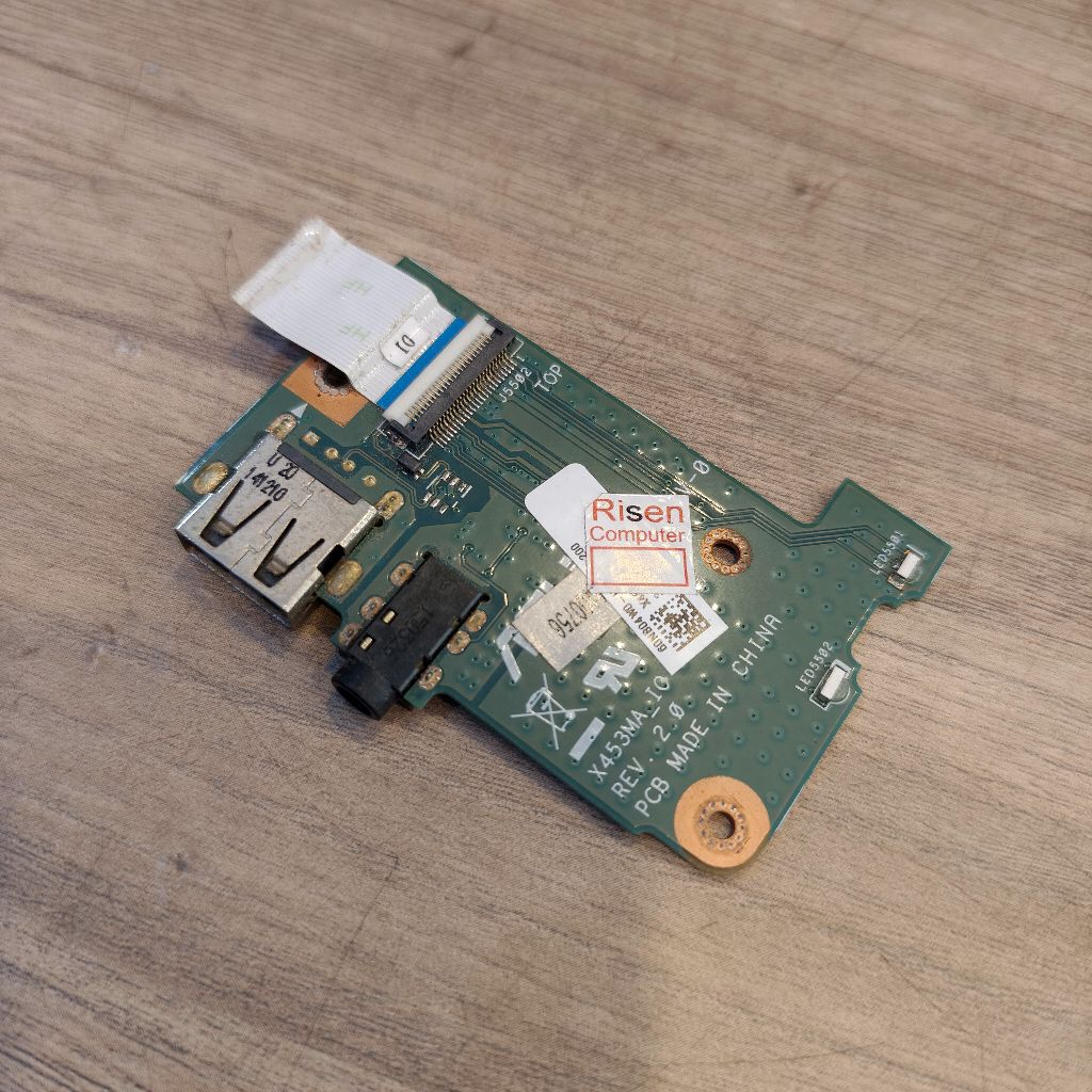 BOARD USB AUDIO ASUS X453 X453m X453ma kondisi second masih bagus