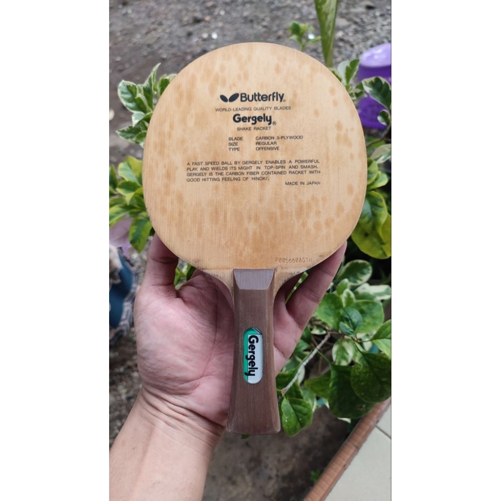 Bet Tenis Meja Butterfly GERGELY original  box ada