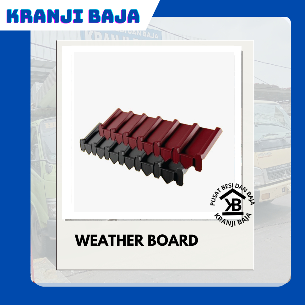 Weather Board Atap Genteng Upvc Dr Shield