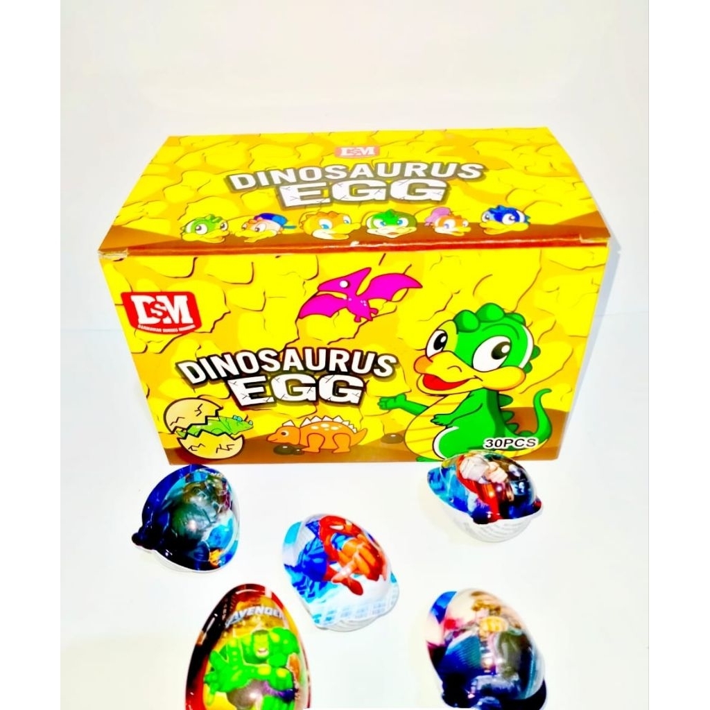 30 pcs /Cokelat compound bentuk telur/kinderjoy
