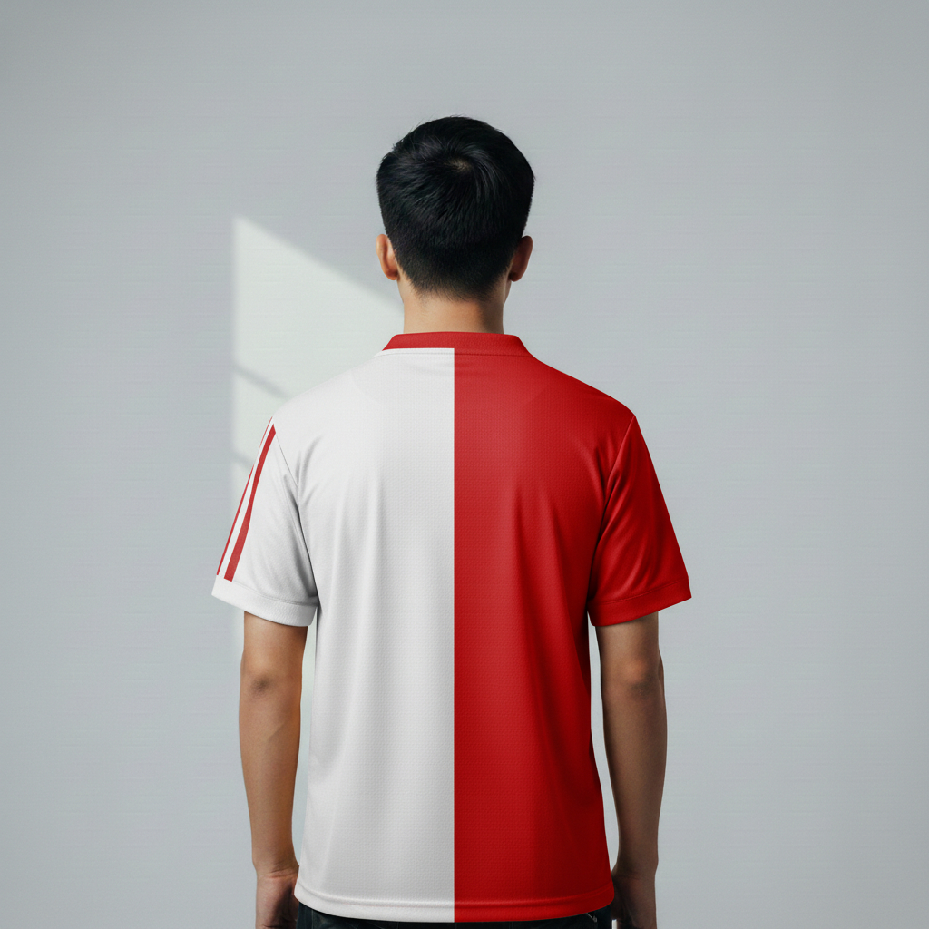 ATHLETIC SPORTWEAR - Jersey Vintage Bola Fantasy Feyenoord Home 1992-94  Fullprinting Casual - Atasa