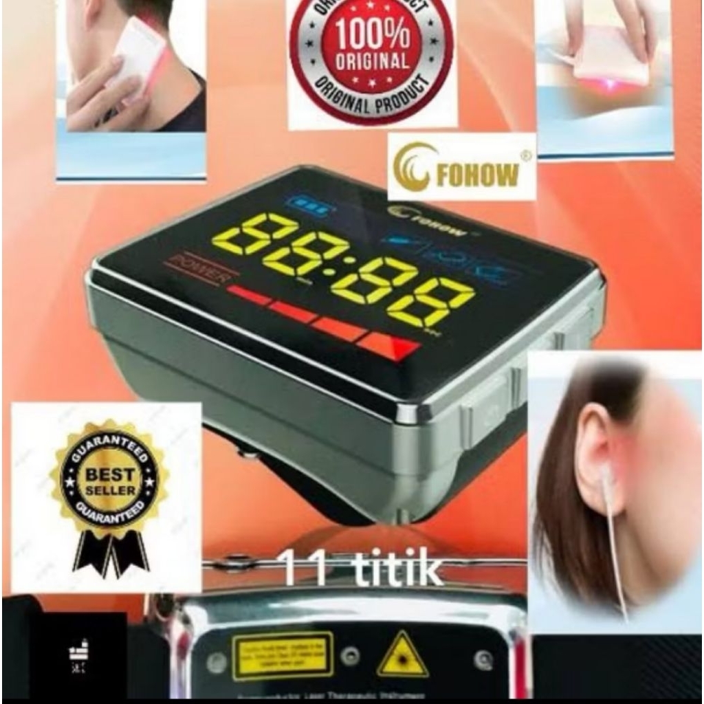 JAM LASER /MULTI LASER THERAPEUTIC DARI FOHOWAY 1000% original