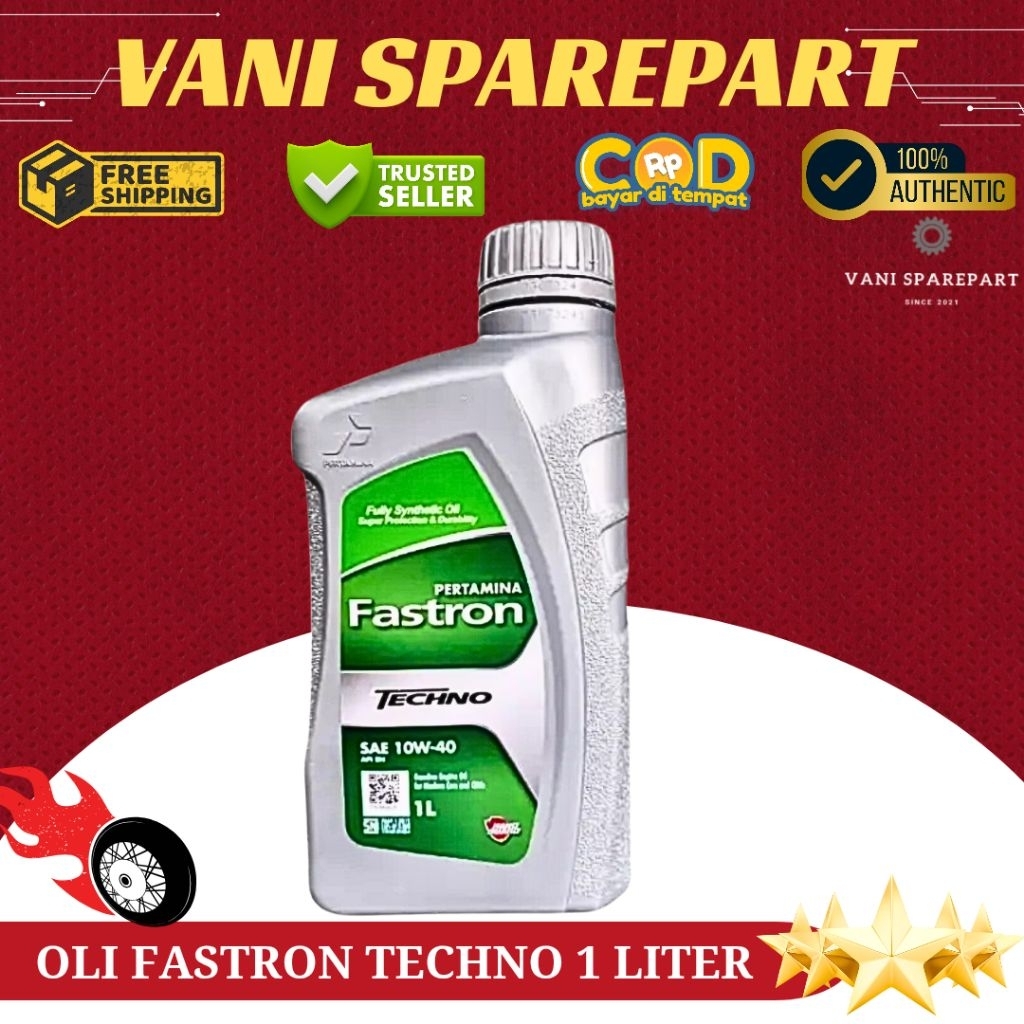 OLI FASTRON TECHNO 10W 40 UKURAN 1LITER