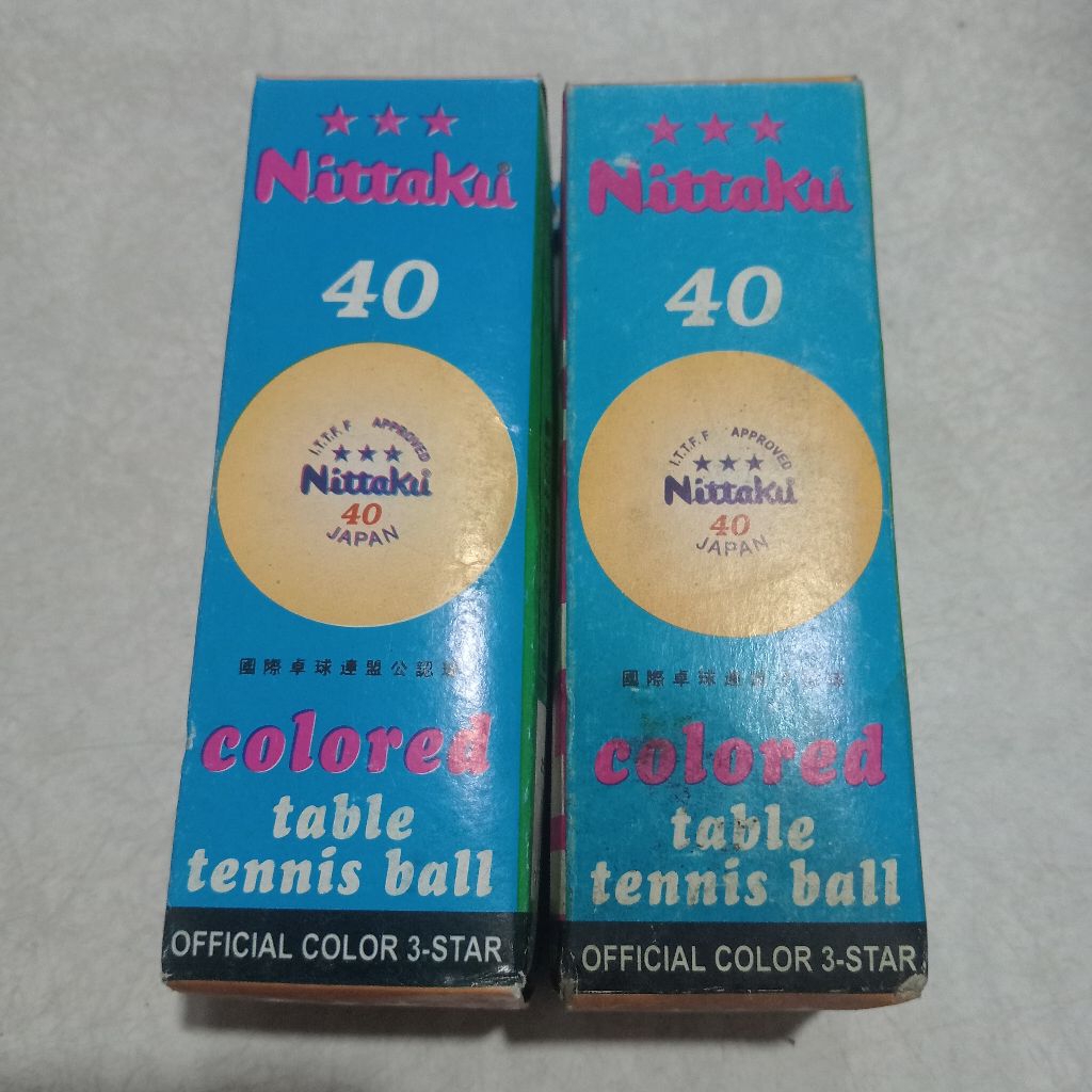 Bola Tenis Meja Nittaku Isi 3 - Bola Pingpong Nittaku 3 Star - Pimpong Bola Tenis Meja