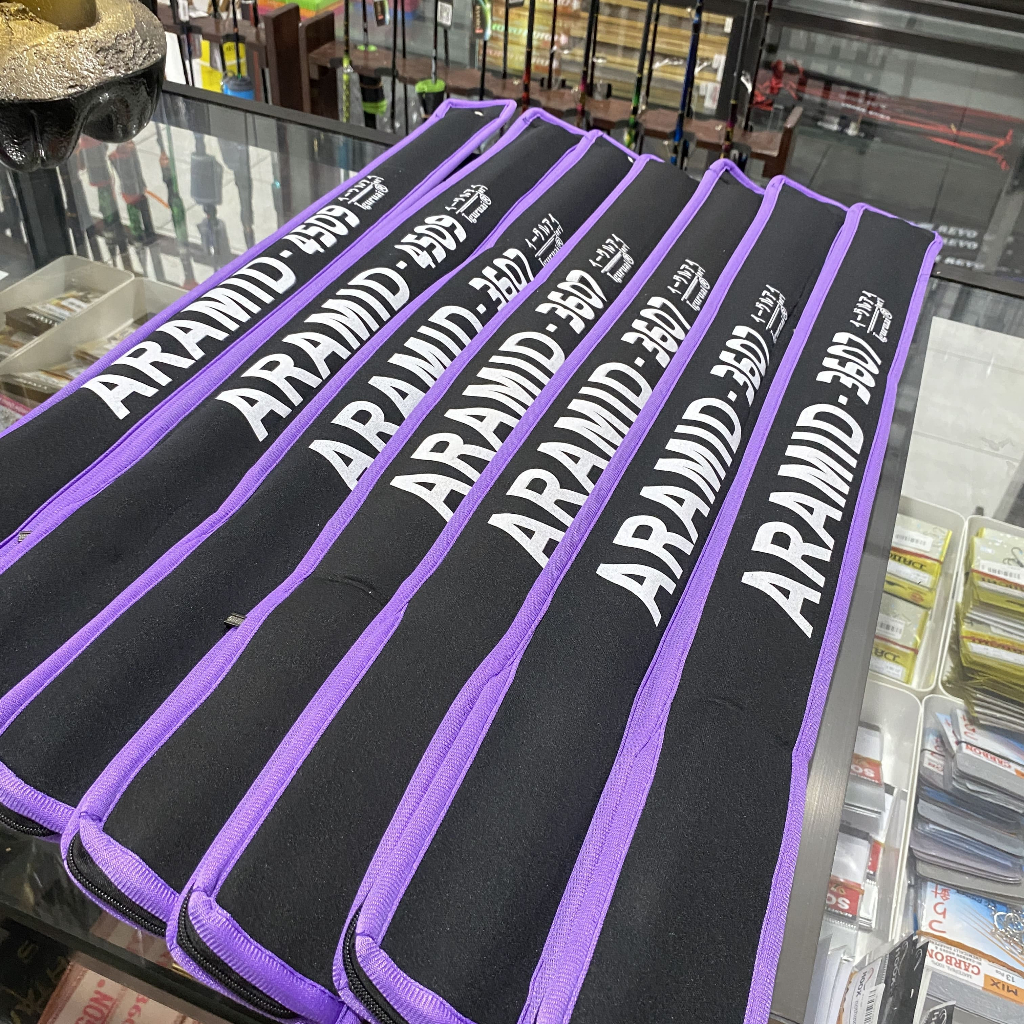 Joran Tegek Iguruai Aramid 360/450 X-wrapped Carbon High Quality Ringan dan Kuat Action Hard