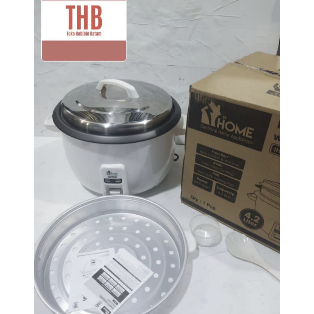 Rice cooker  with steamer