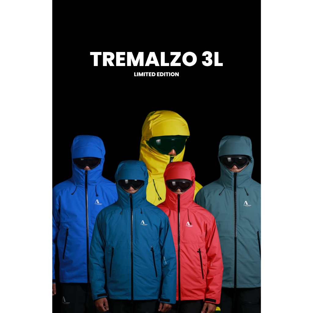 Pelvoux Tremalzo 3Layer Technical Outer Waterproof Jacket