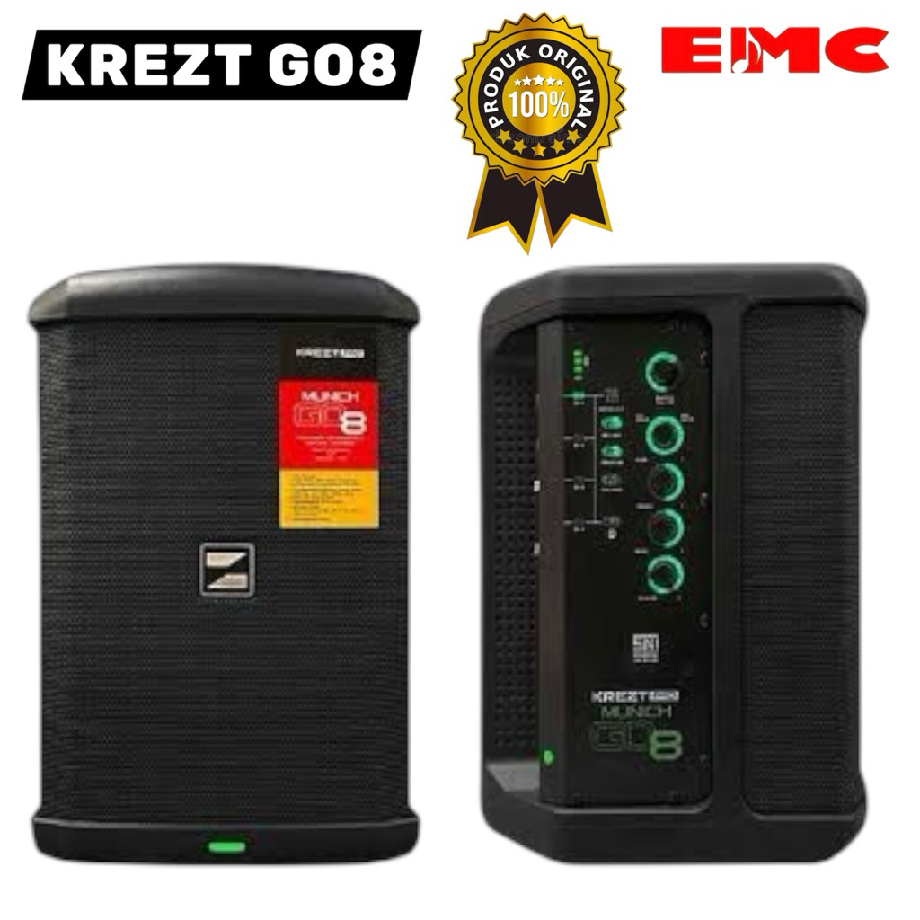 KREZT MUNICH GO 8 Speaker Portable