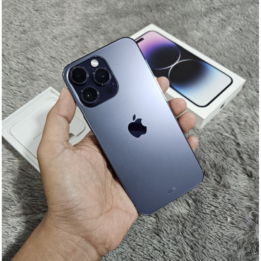 Iphone 14 ProMax 512GB Ibox Deep Purple Fullset Original-Mulus