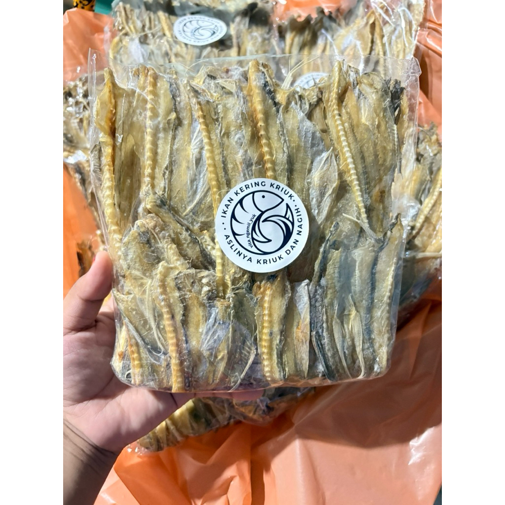 IKAN KERING TIPIS JAMRONG KHAS TARAKAN GURING KRIUK DAN GURIH