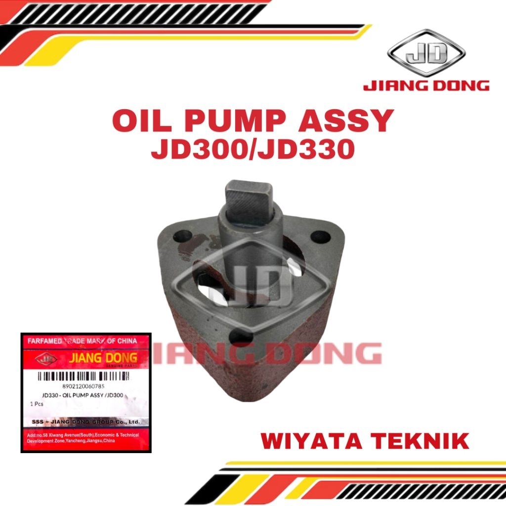 JD300/330 LUB OIL PUMP ASLI JIANG DONG