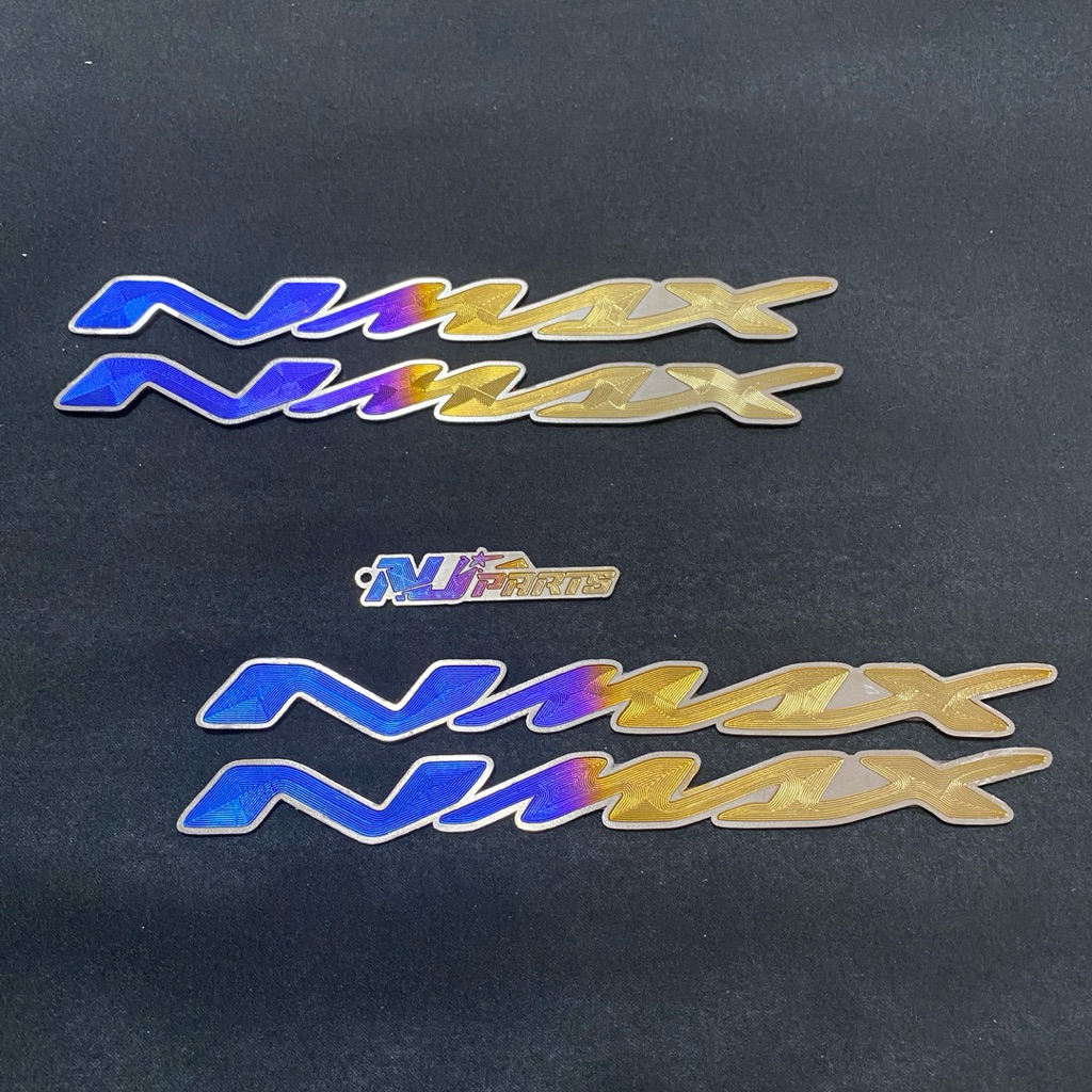 emblem nmax titanium original logo body nmax titanium