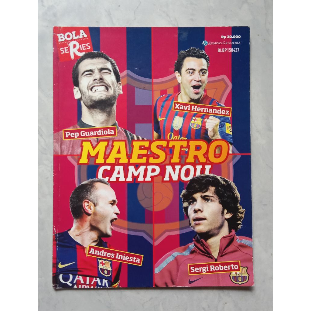 Majalah BOLA SERIES BAECELONA
