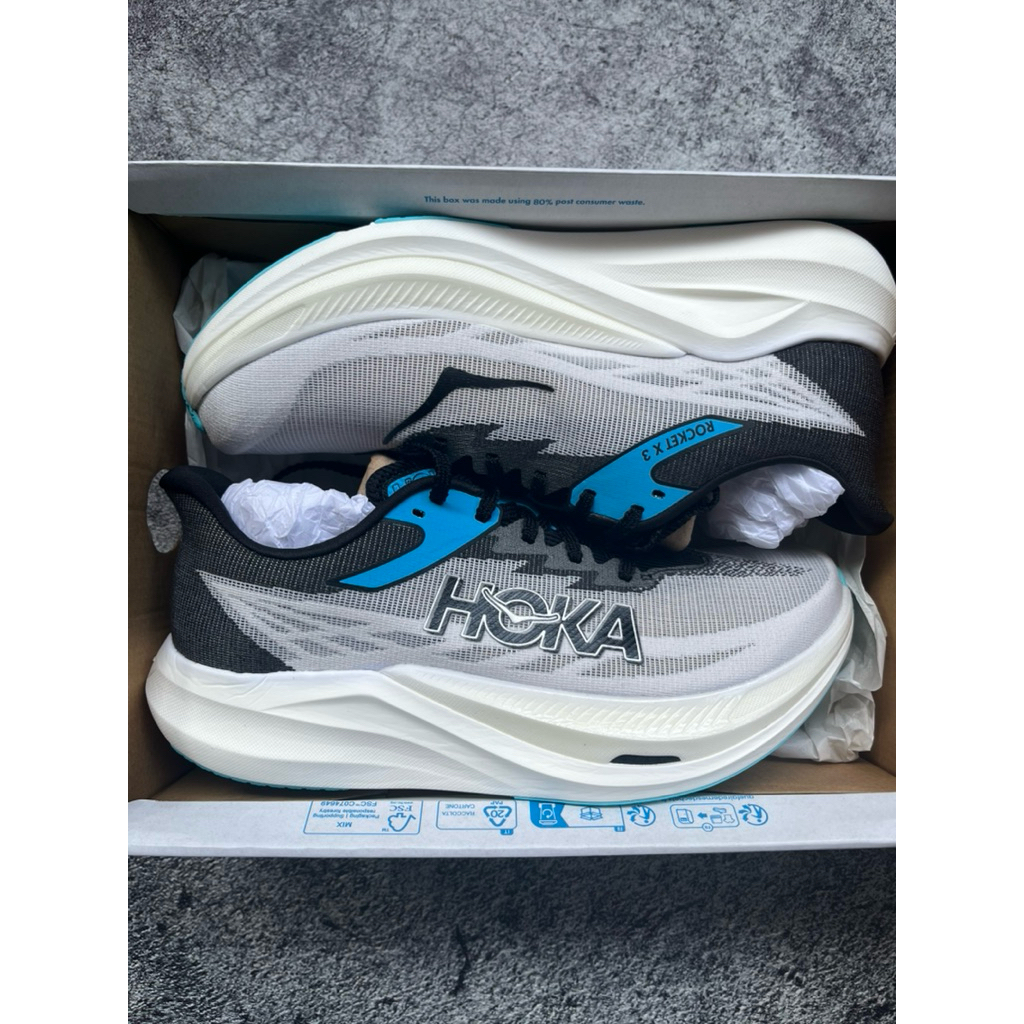 SIZE 43 1/3- HOKA ROCKET X3