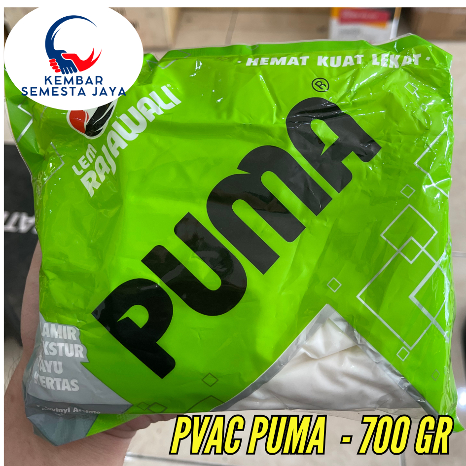 LEM RAJAWALI LEM PUMA PVAC Lem Putih 700 gram Serbaguna Campur Plamir Kertas Kayu Putih ASLI kuat da