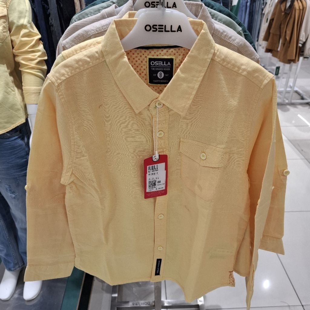 Osella Kids Kemeja Lengan Panjang Anak Laki-Laki DW223G