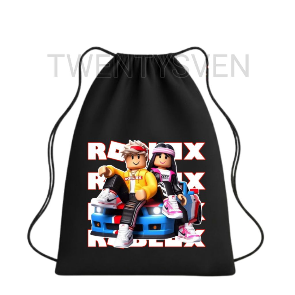 Tas serut anak Stringbag Roblox Avatar couple karakter