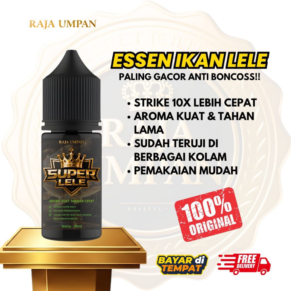 ESSEN SUPER JITU KHUSUS LELE 30ML ESSEN LELE ESSEN IKAN