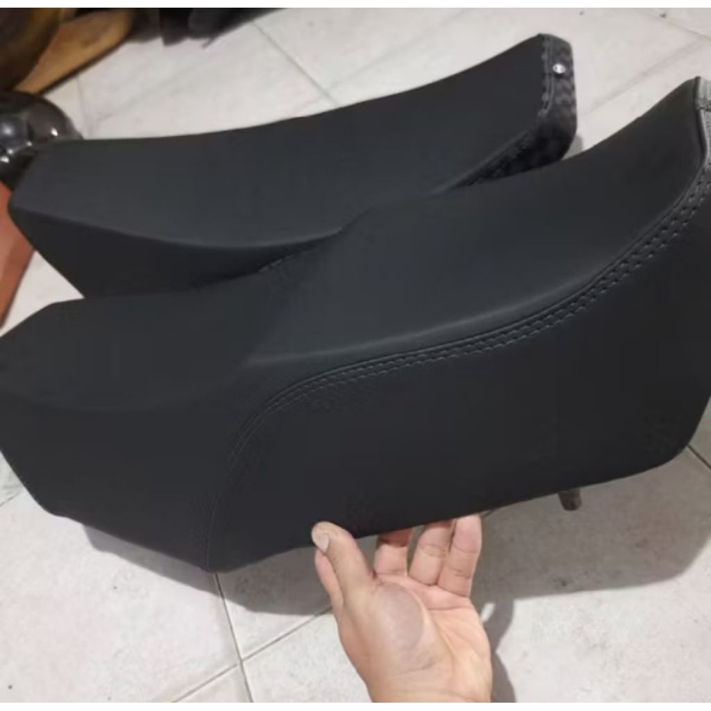 Sarung Cover Kulit Jok Motor RX King MBtech Mix Catur Modifikasi