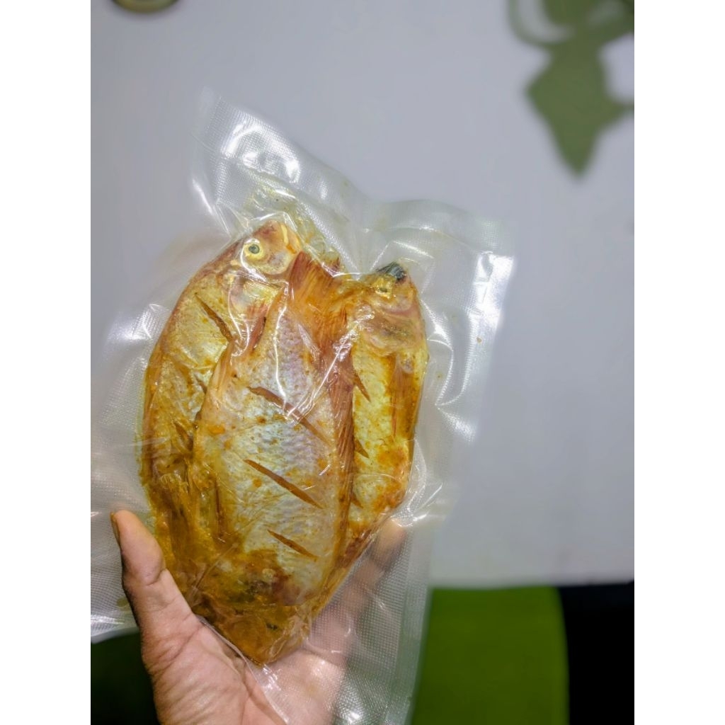 ikan nila merah marinasi bumbu kuning siap masak 500g
