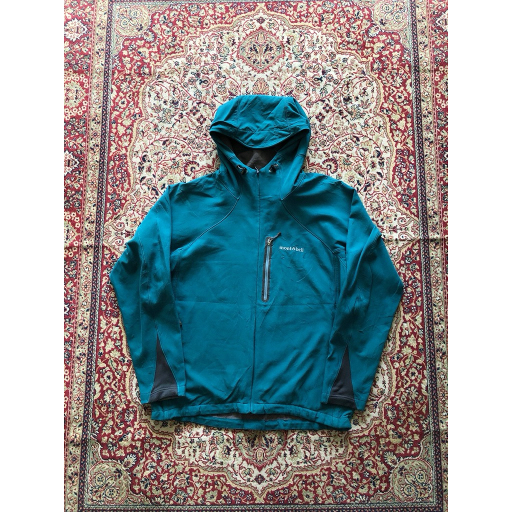 Montbell softshell jacket Vintage Montbell outdoor jacket Montbell gorpcore H824