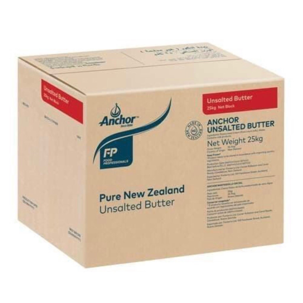 ANCHOR UNSALTED BUTTER 25 KG